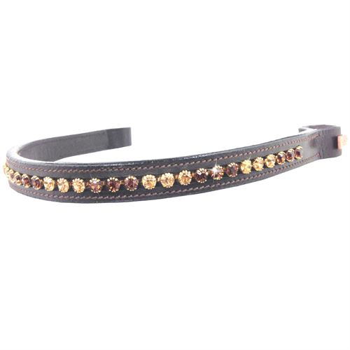 Brillance Crystal Straight Browband