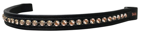 Brillance Crystal Straight Browband