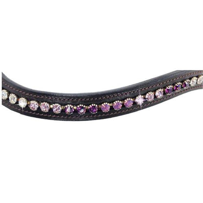 Brillance Crystal Straight Browband