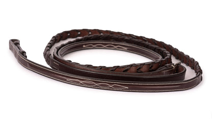 Professional Fancy-Stitched Leather Bridle