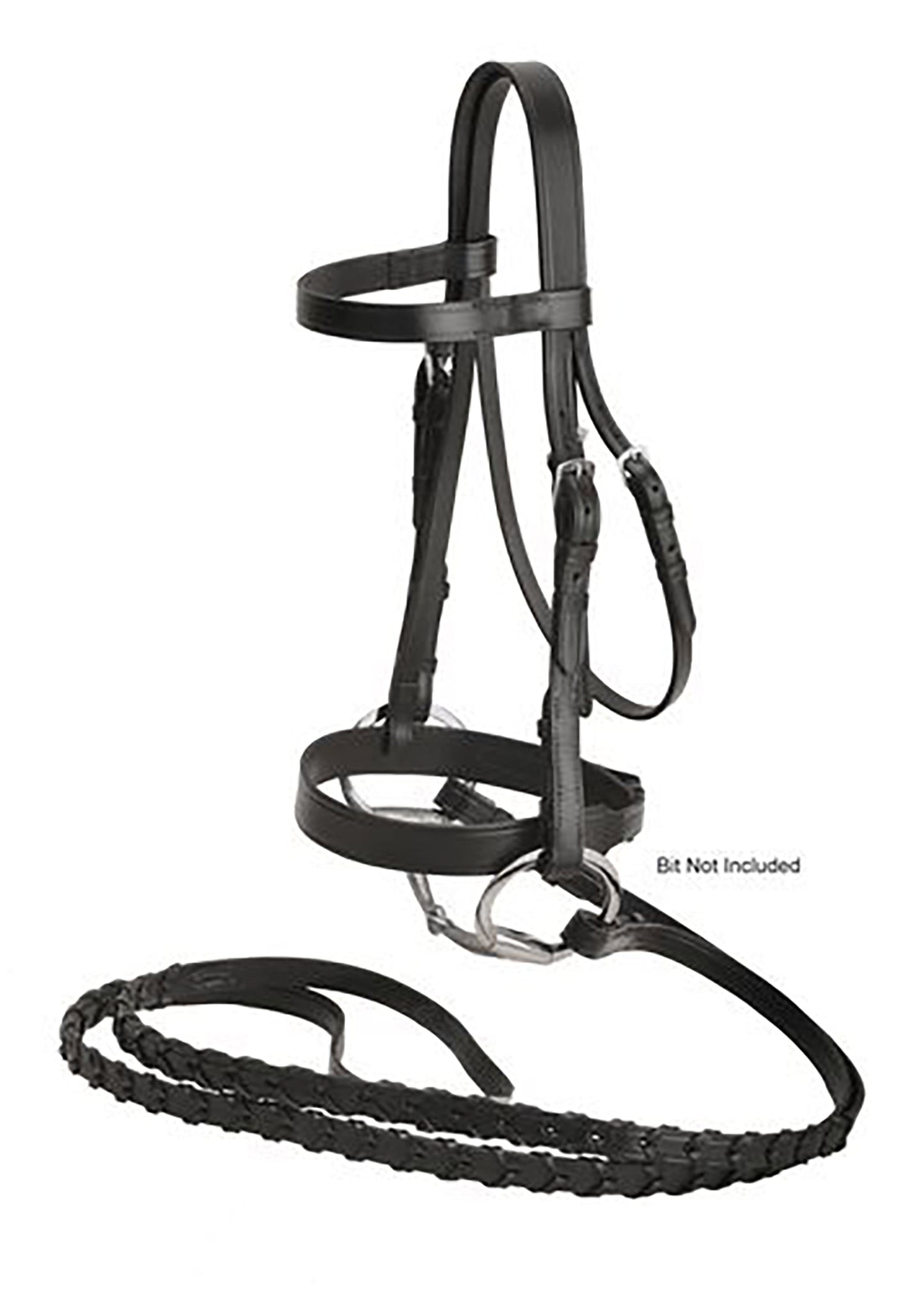 Oversize Fox Hunt Bridle with Laced Reins