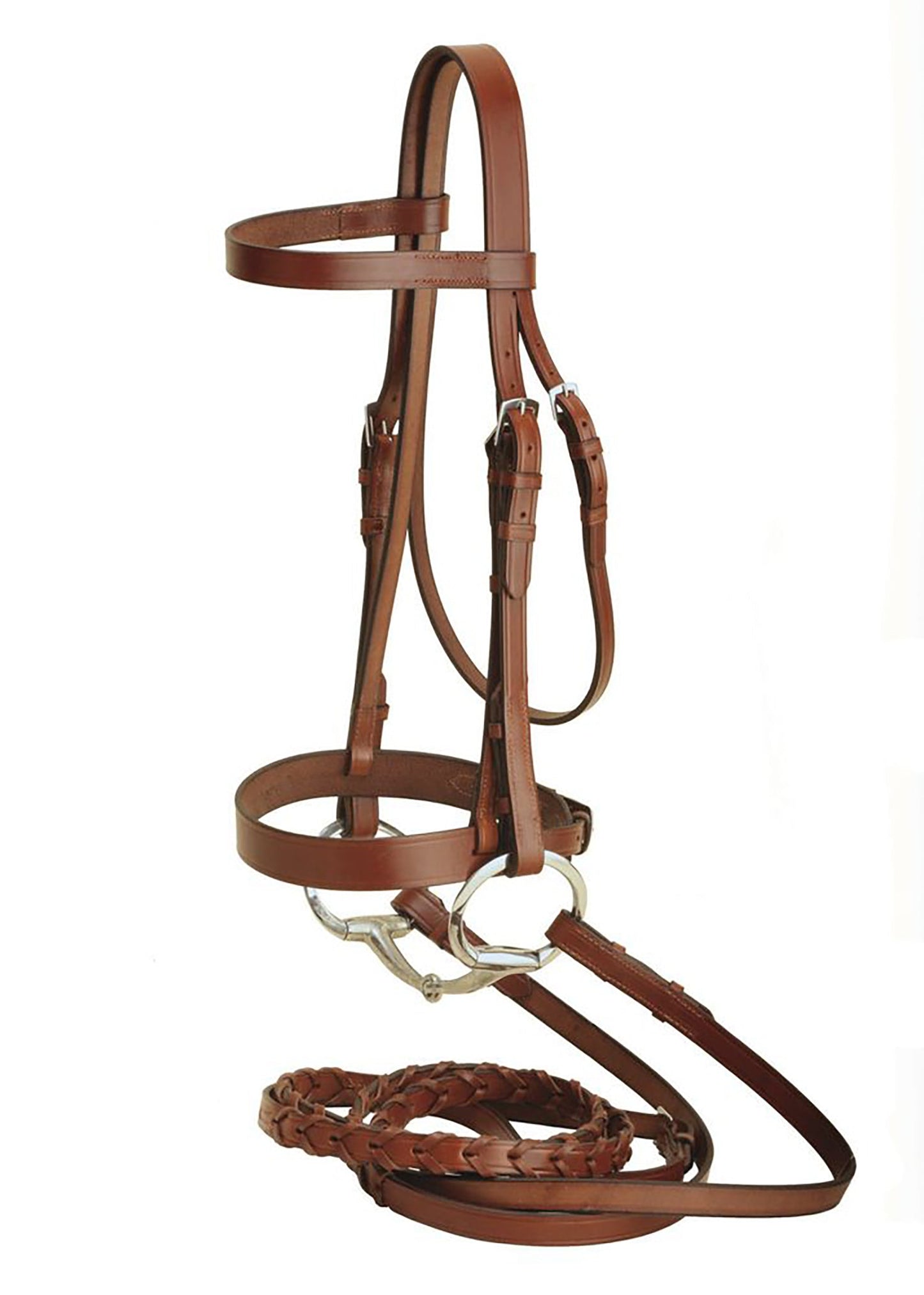 Oversize Fox Hunt Bridle with Laced Reins