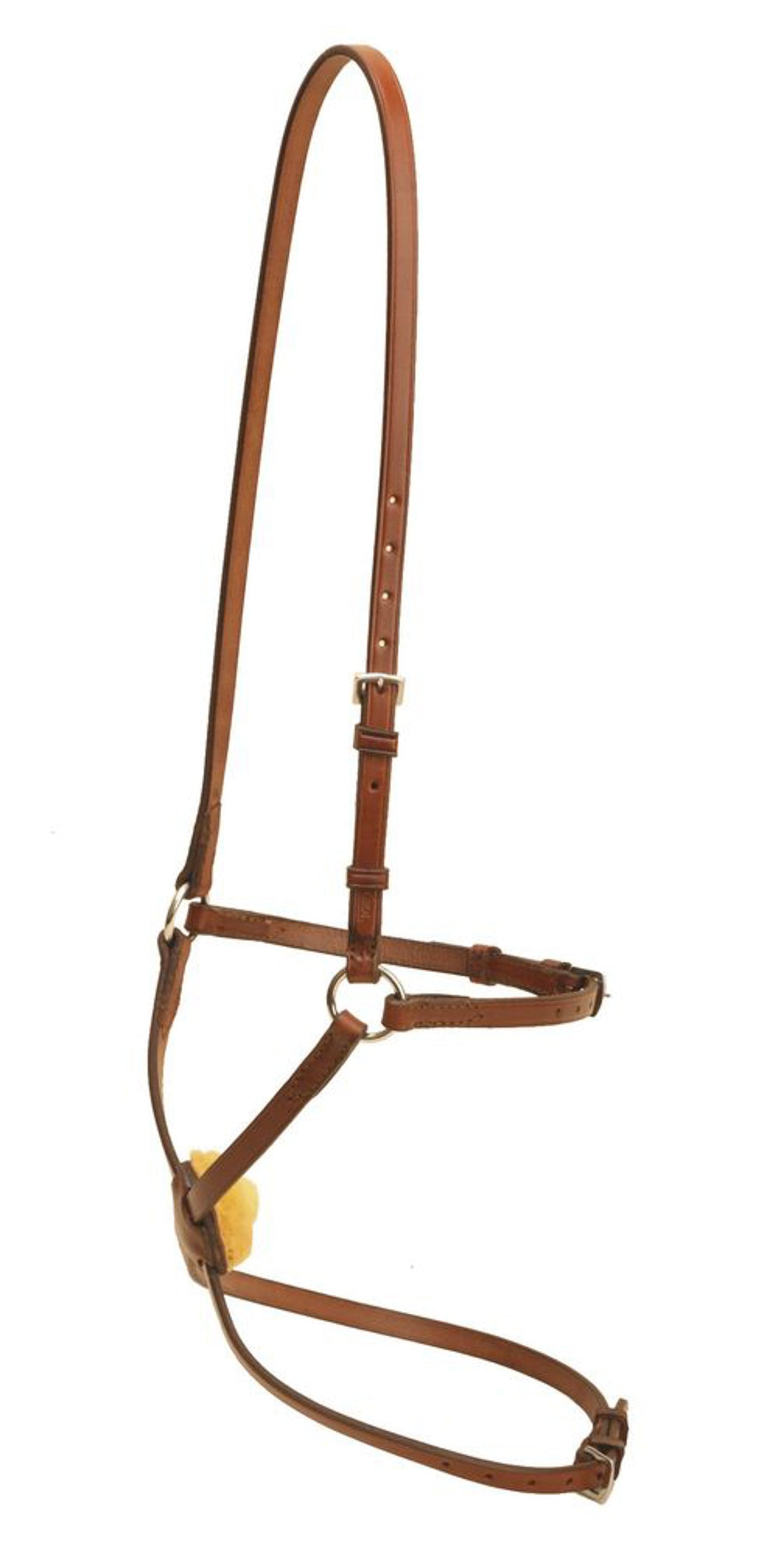 Figure-8 Noseband with Stainless Steel Rings