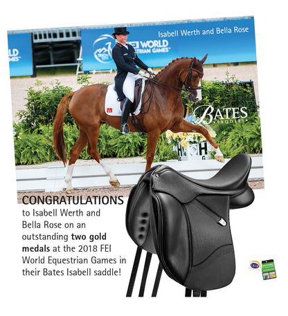 Isabell Luxe Leather Dressage Saddle