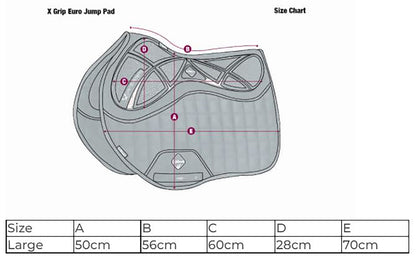 X-Grip EuroJump Square Pad
