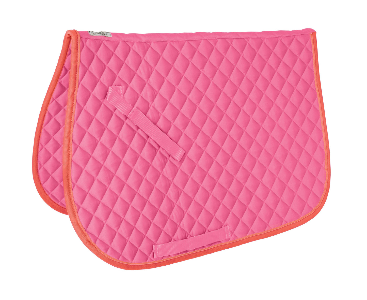 Quilted All-Purpose Piped Saddle Pad