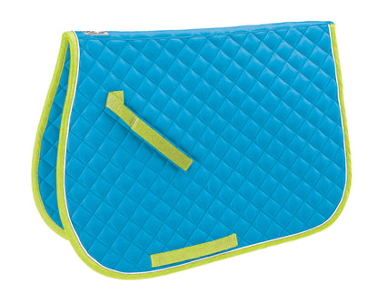 Quilted All-Purpose Piped Saddle Pad