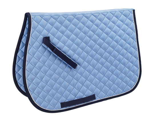Quilted All-Purpose Piped Saddle Pad