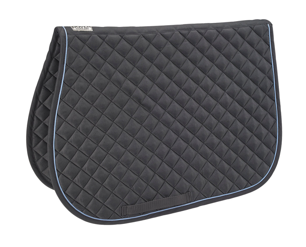Quilted All-Purpose Piped Saddle Pad