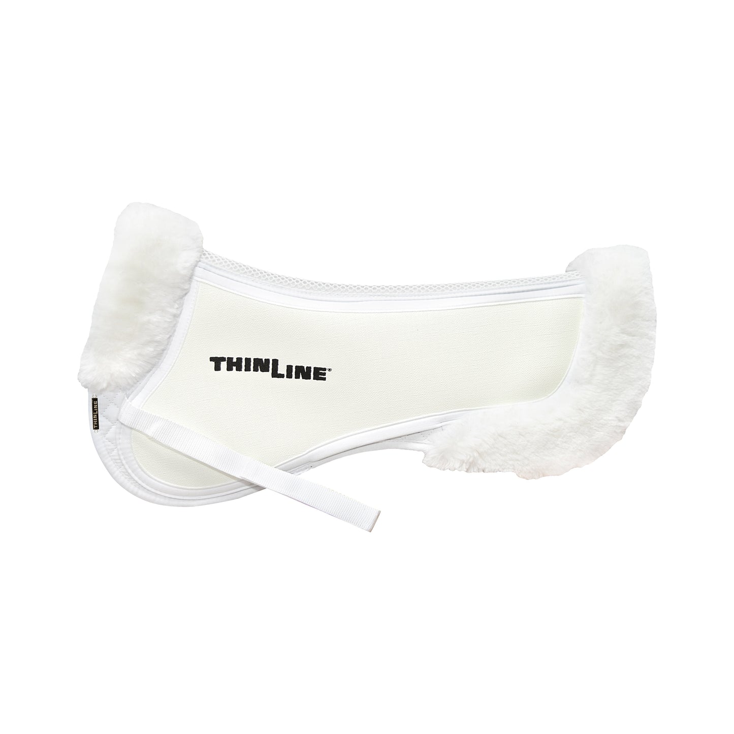 Trifecta Cotton Half Pad with Sheepskin Rolls