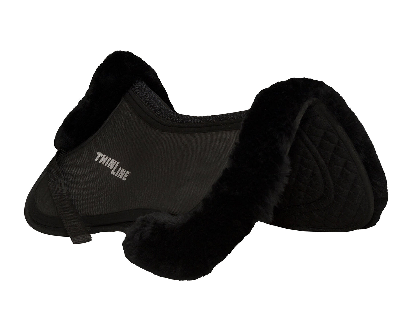 Trifecta Cotton Half Pad with Sheepskin Rolls
