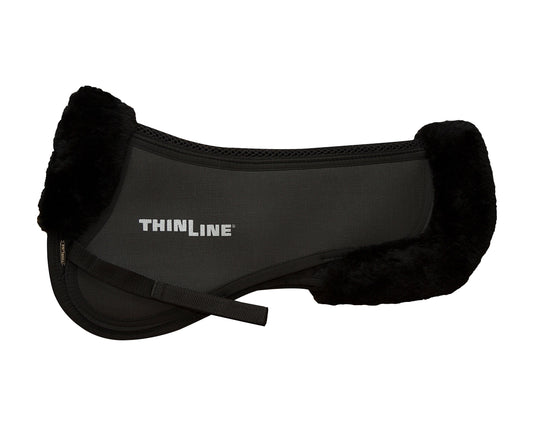 Trifecta Cotton Half Pad with Sheepskin Rolls