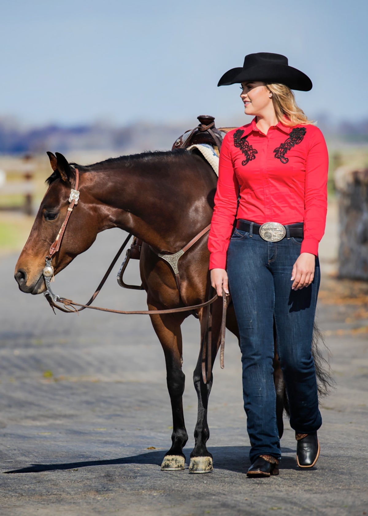 Ladies' Perfect Fit Western Show Shirt
