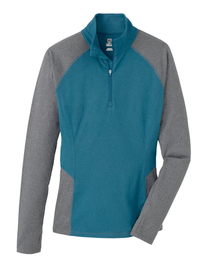 Ladies’ Alena Quarter-Zip Top