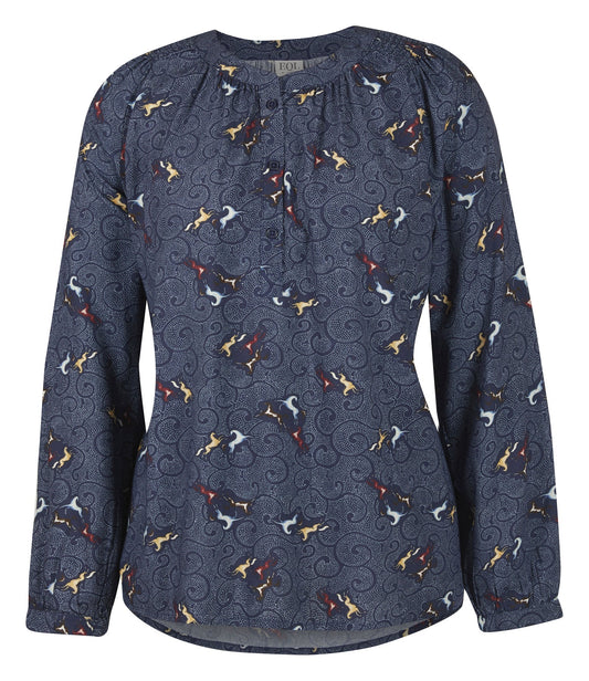 EQL by Ladies’ Modal Peasant Top