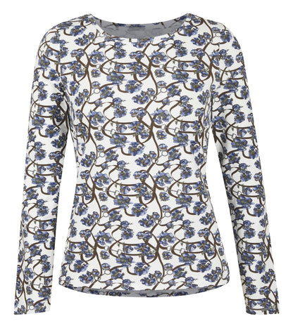 EQL by Ladies’ Organic Cotton Long Sleeve Print Top