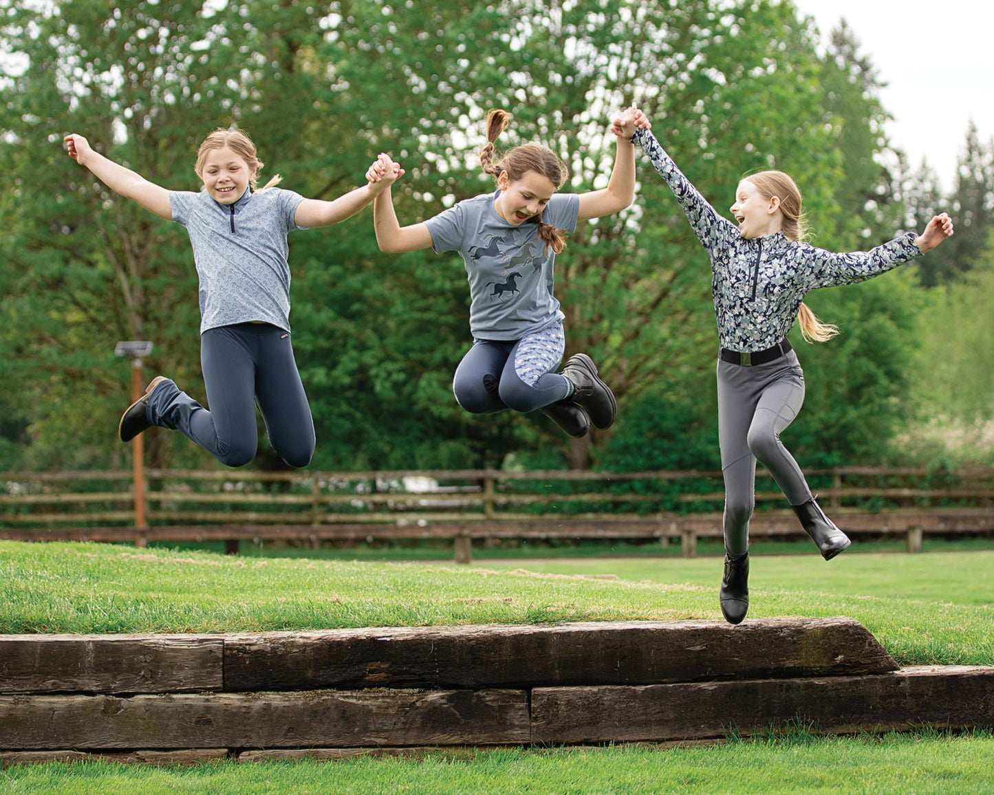 Kids’ Knee-Patch Performance Tight