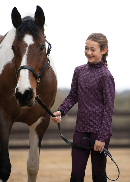 Kids’ Up Tempo Fleece Tech Top