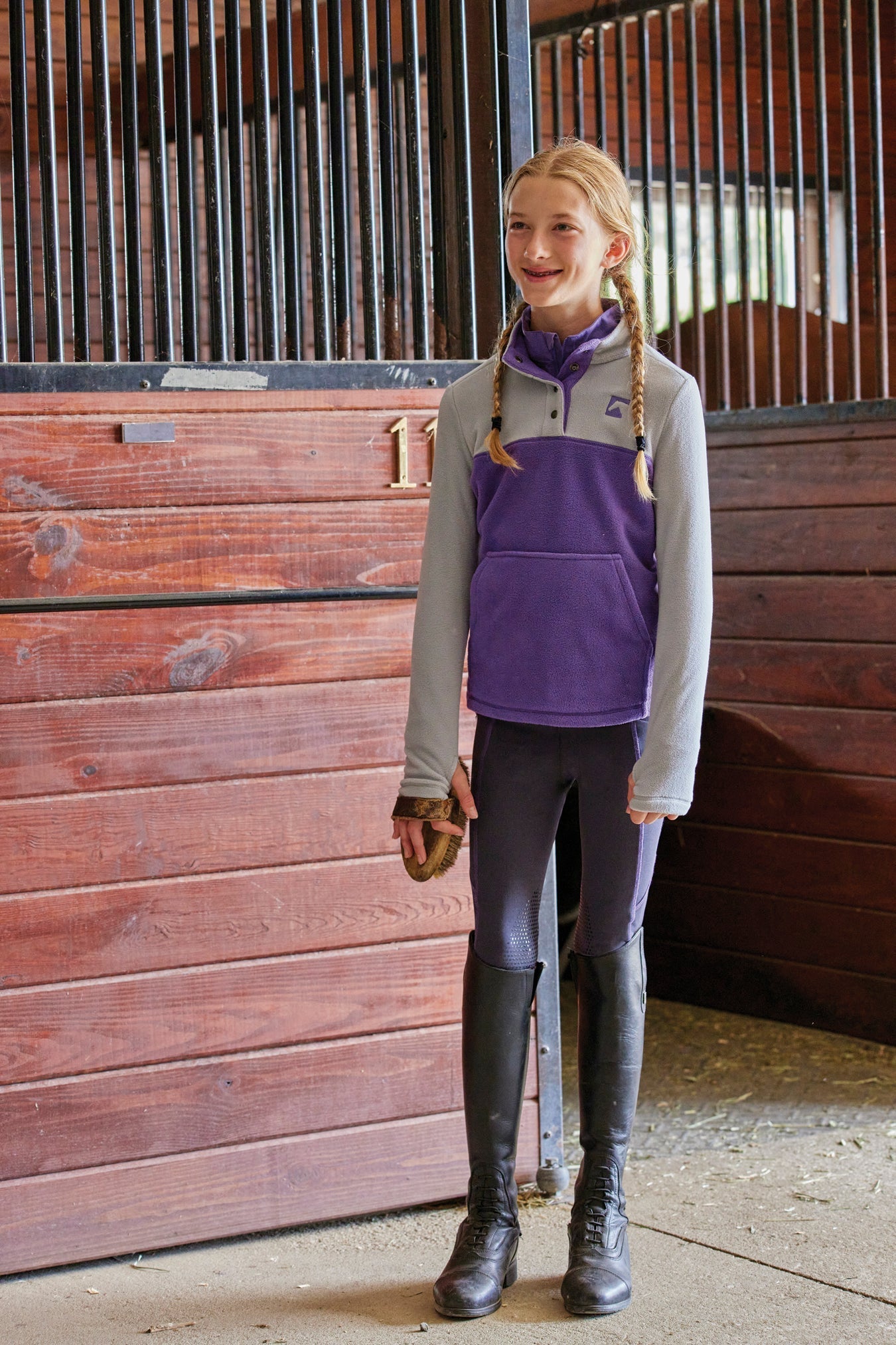 Kids’ Winter Knee-Patch Tech Tight