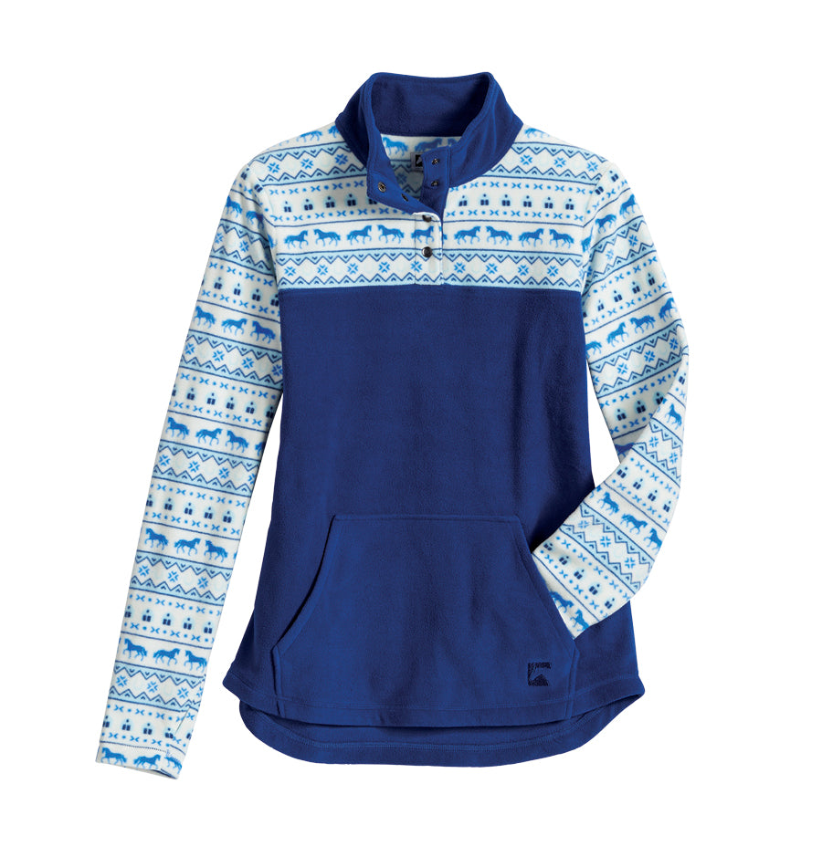 Ladies’ Freemont Print Fleece