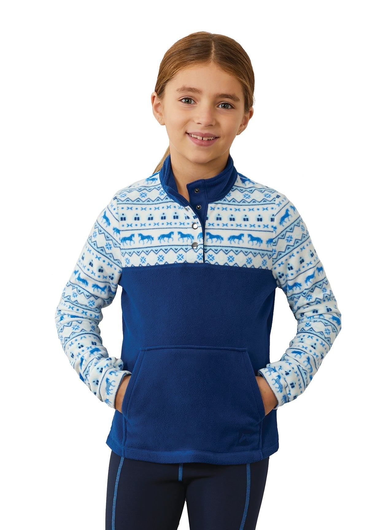 Kids’ Freemont Print Fleece