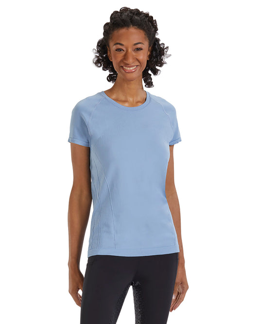 Ladies’ Reach Seamless Short Sleeve Shirt