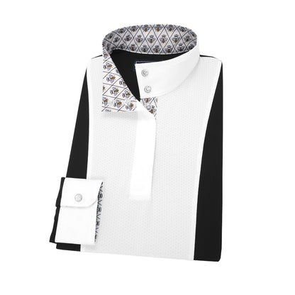 Essex Classics Girls’ Luna Performance Long Sleeve Show Shirt