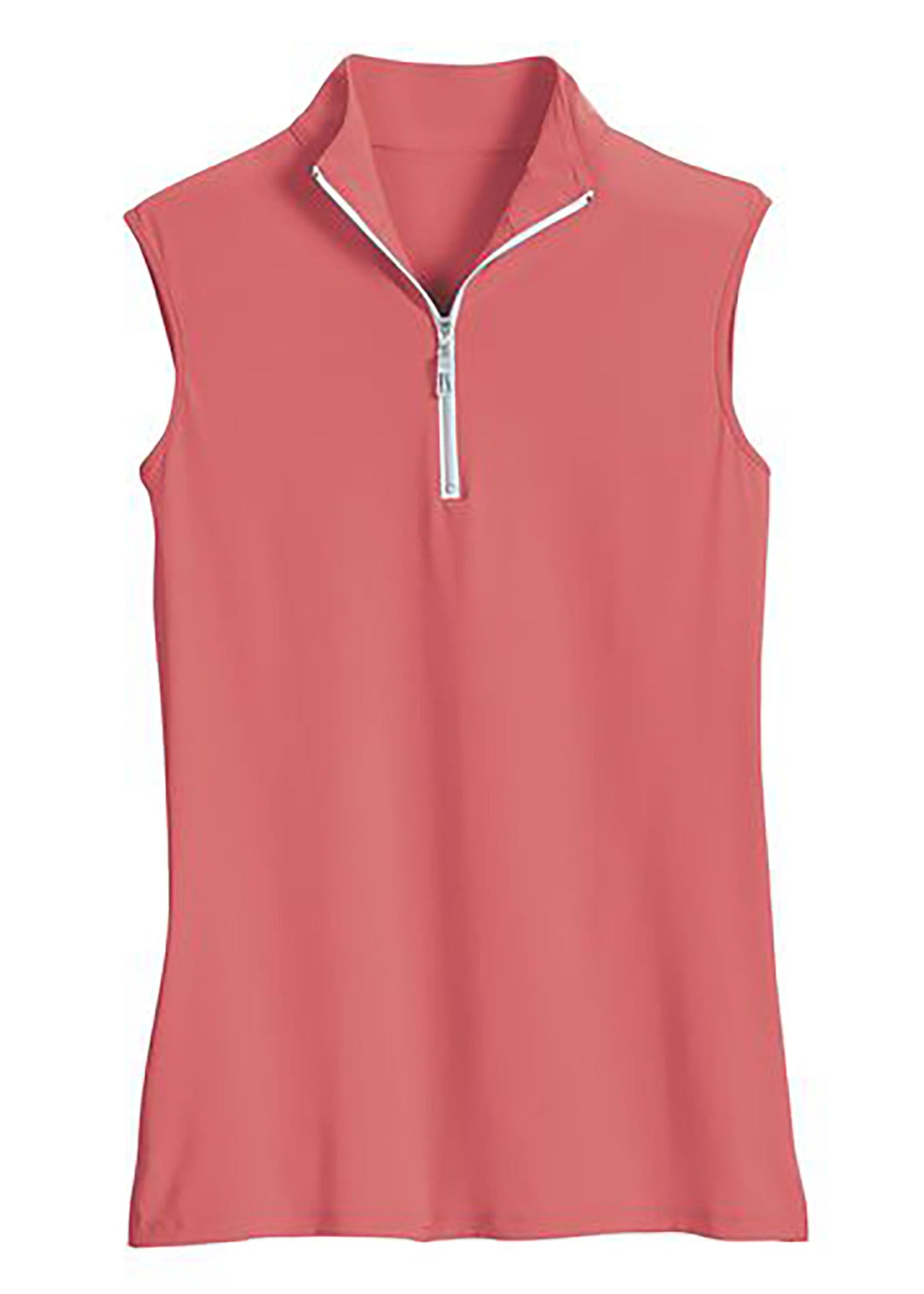 Quarter-Zip Sleeveless Sun Shirt