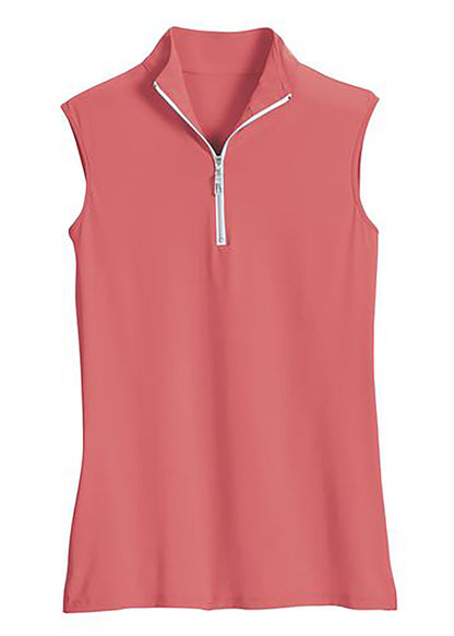 Quarter-Zip Sleeveless Sun Shirt