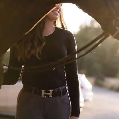 TKEQ Ladies’ Kennedy Seamless Long Sleeve Top