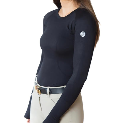 TKEQ Ladies’ Kennedy Seamless Long Sleeve Top