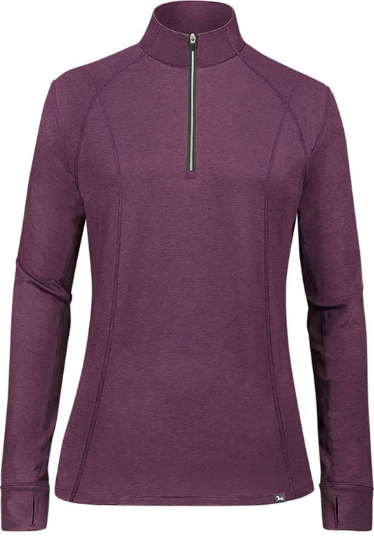 Girls’ Logan Jr. Long Sleeve Quarter-Zip Training Shirt
