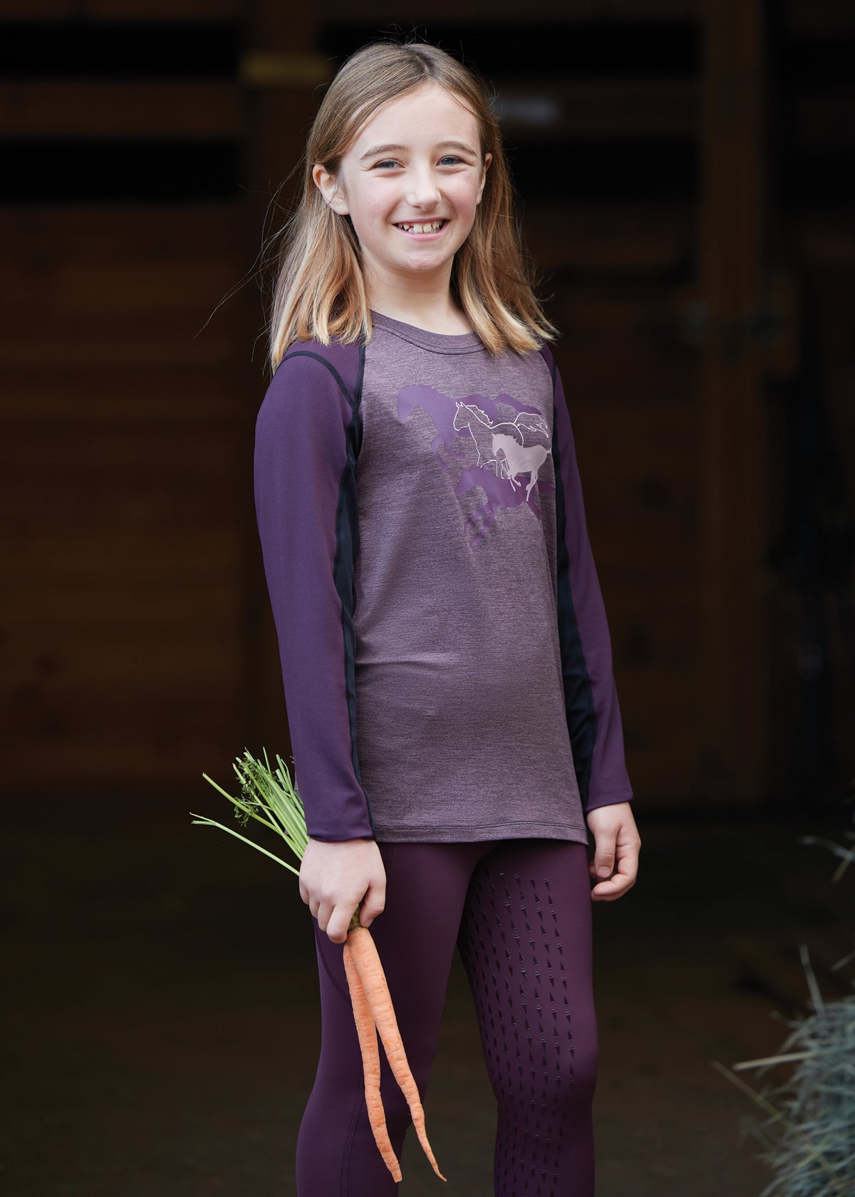 Kids’ Round Up Base Layer Top