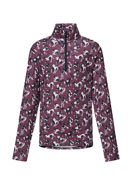 Kids’ On Course Quarter Zip Fleece Tech Top