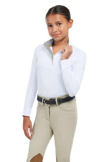 Girls’ Tori Jr. Long Sleeve Show Shirt