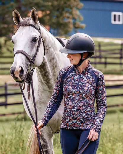 First Level Quarter-Zip Tech Top