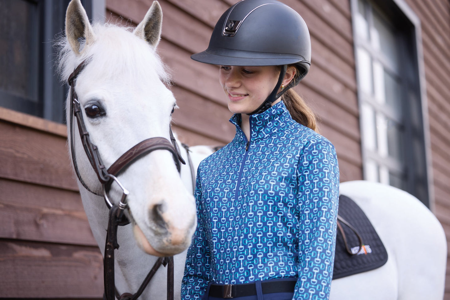 Kids’ First Level Quarter-Zip Tech Top