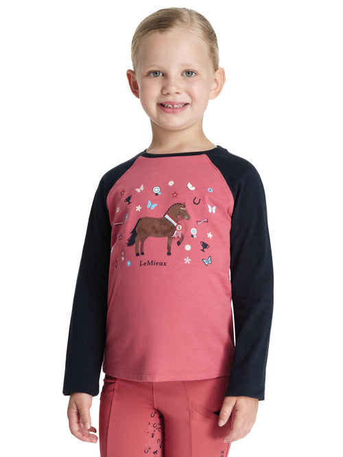 Mini Jamie Chancer Long-Sleeve Top