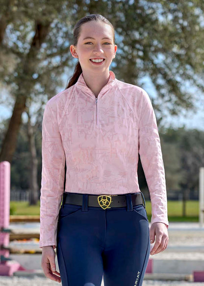 Ladies' Sunstopper 3.0 Quarter-Zip Baselayer