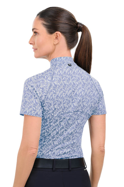 Ladies' Lucy 2.0 Quarter-Zip Short-Sleeve Shirt