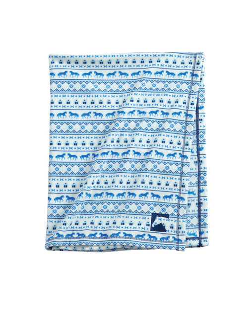 Hit the Hay Fleece Throw