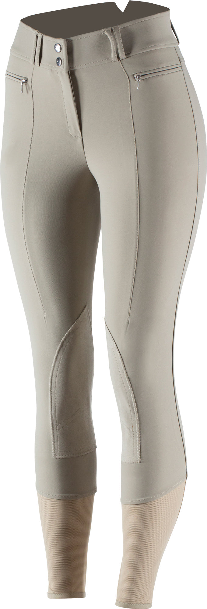 Ladies’ Angelina Synthetic Leather Knee-Patch Breech