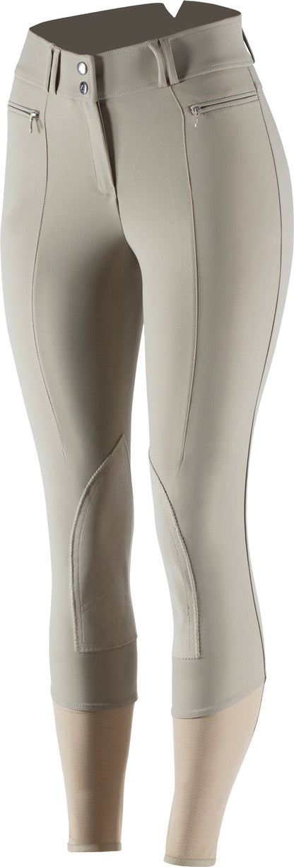 Ladies’ Angelina Synthetic Leather Knee-Patch Breech