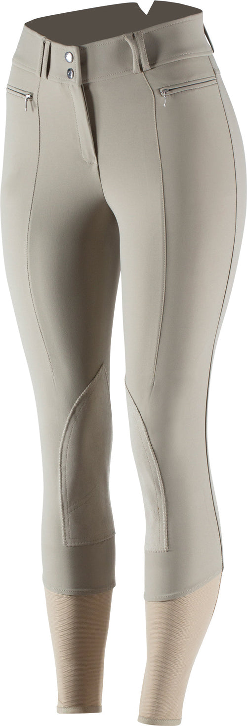 Ladies’ Angelina Synthetic Leather Knee-Patch Breech