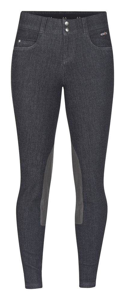 Ladies’ Stretch Denim Knee-Patch Breech