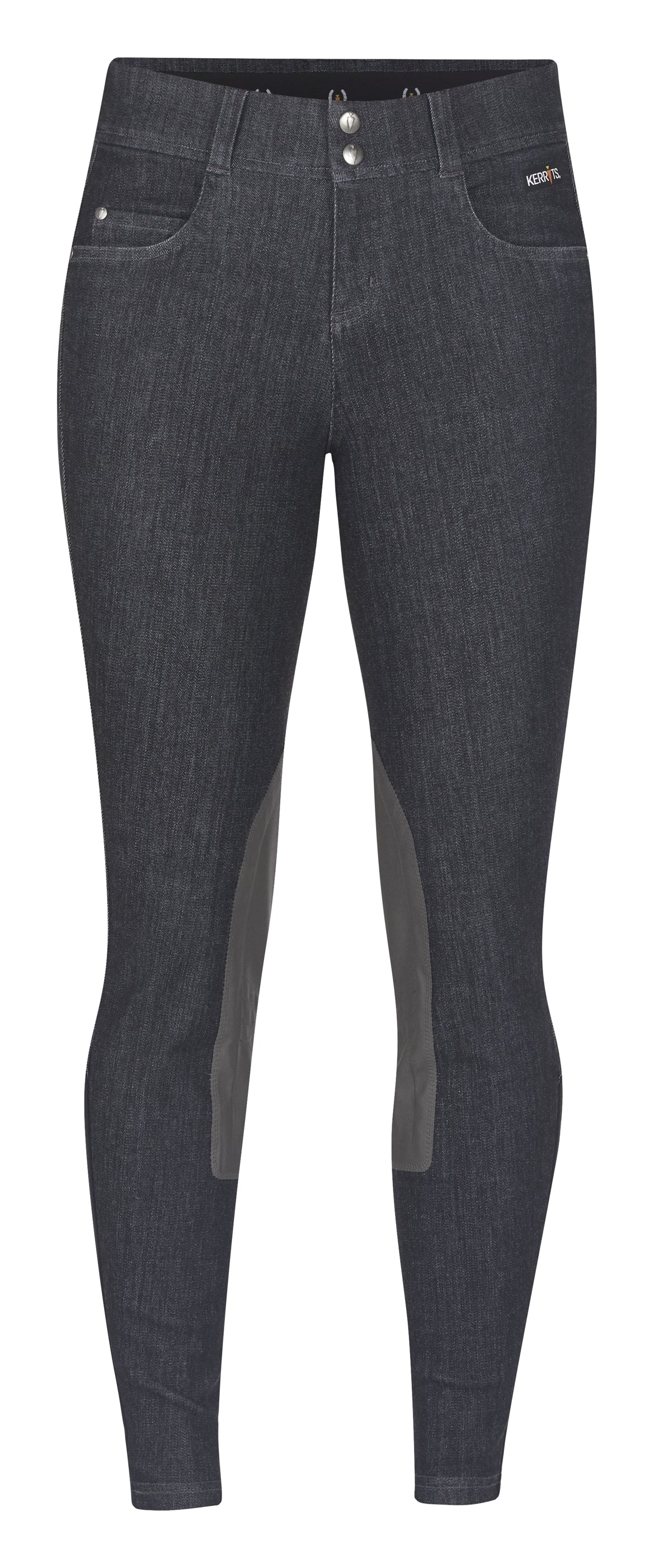 Ladies’ Stretch Denim Knee-Patch Breech