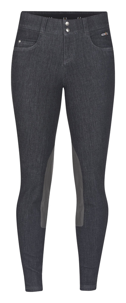 Ladies’ Stretch Denim Knee-Patch Breech