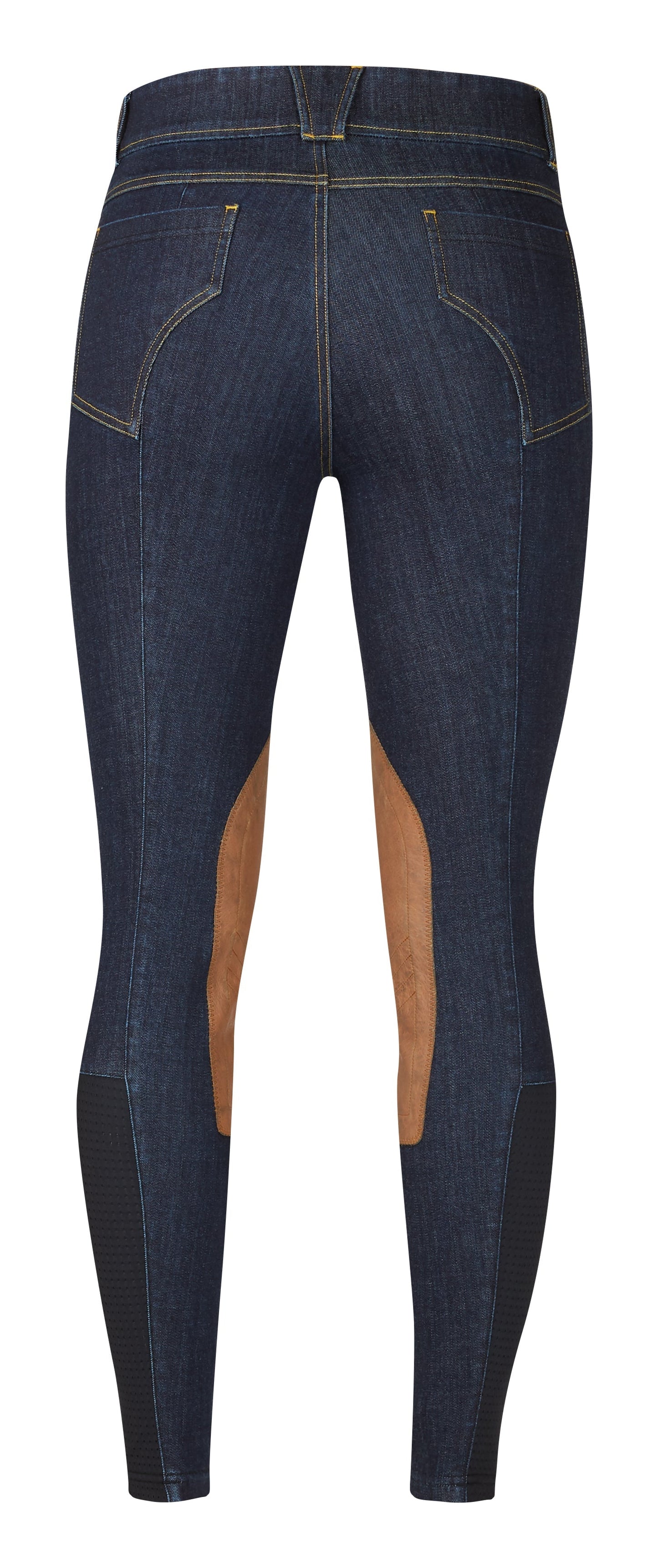 Ladies’ Stretch Denim Knee-Patch Breech