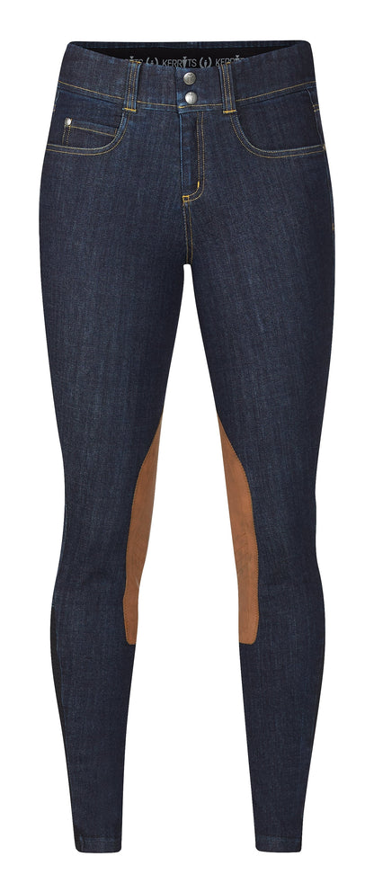 Ladies’ Stretch Denim Knee-Patch Breech