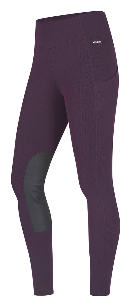 Ladies’ Fleece Lite II Knee-Patch Tight